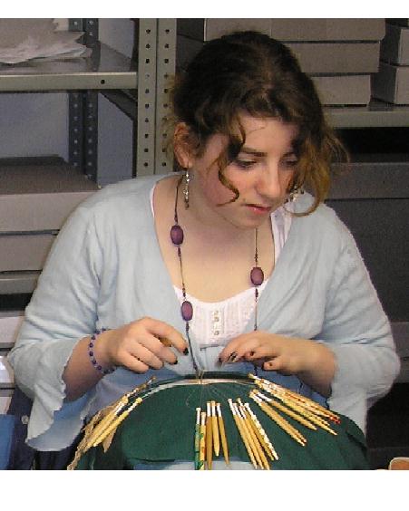 making Honiton lace